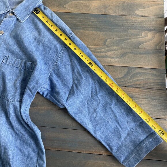 Vintage Walt Disney Too Cute Guetta Bros Embroidered Denim Womens Size L (Z7) - Picture 10 of 10